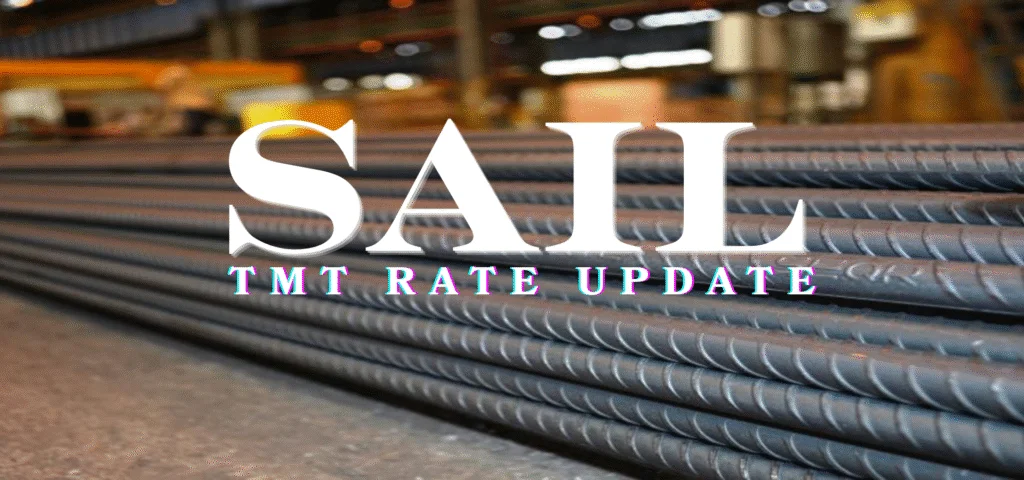 SAIL TMT Bar price list