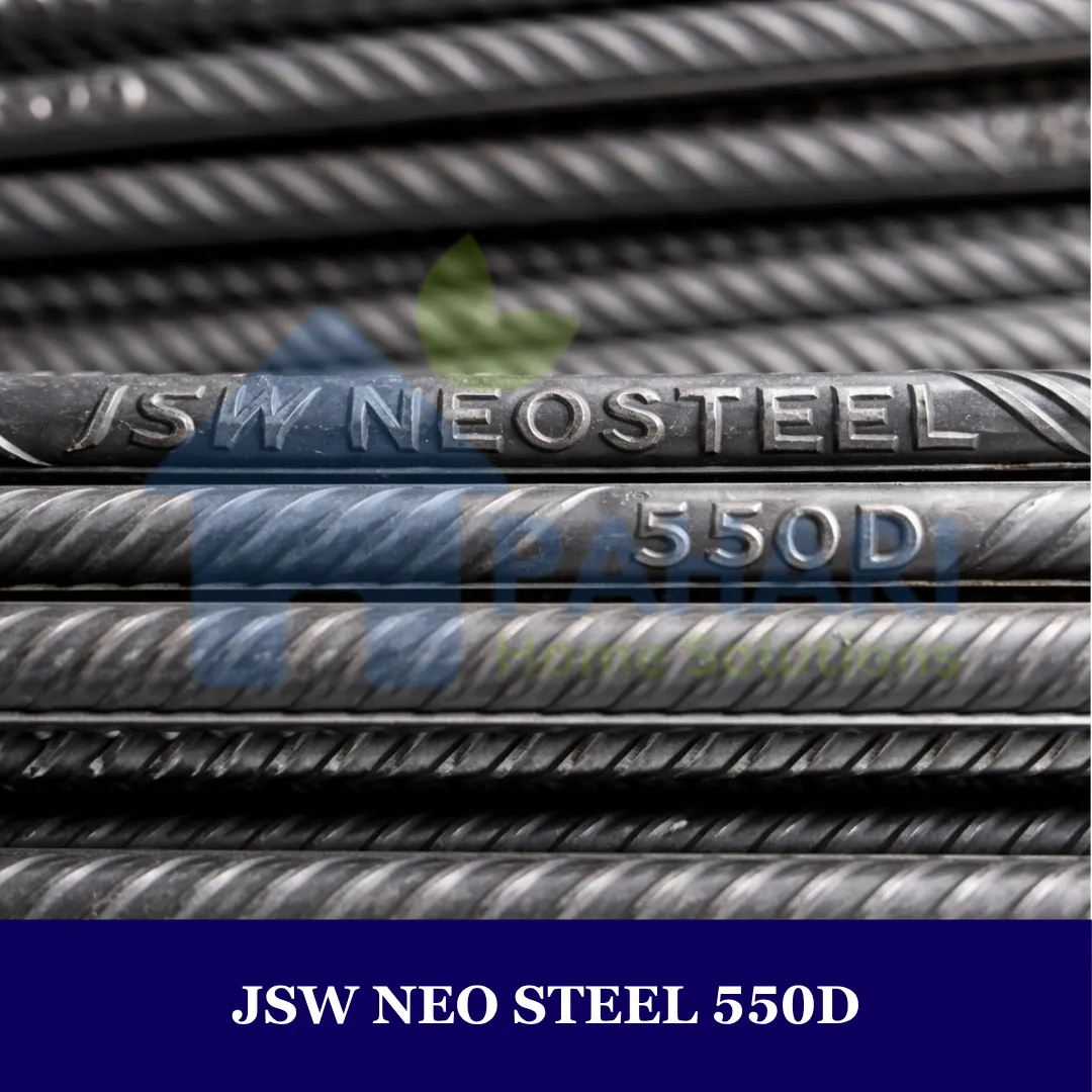 JSW NEOSTEEL 550D TMT BARS